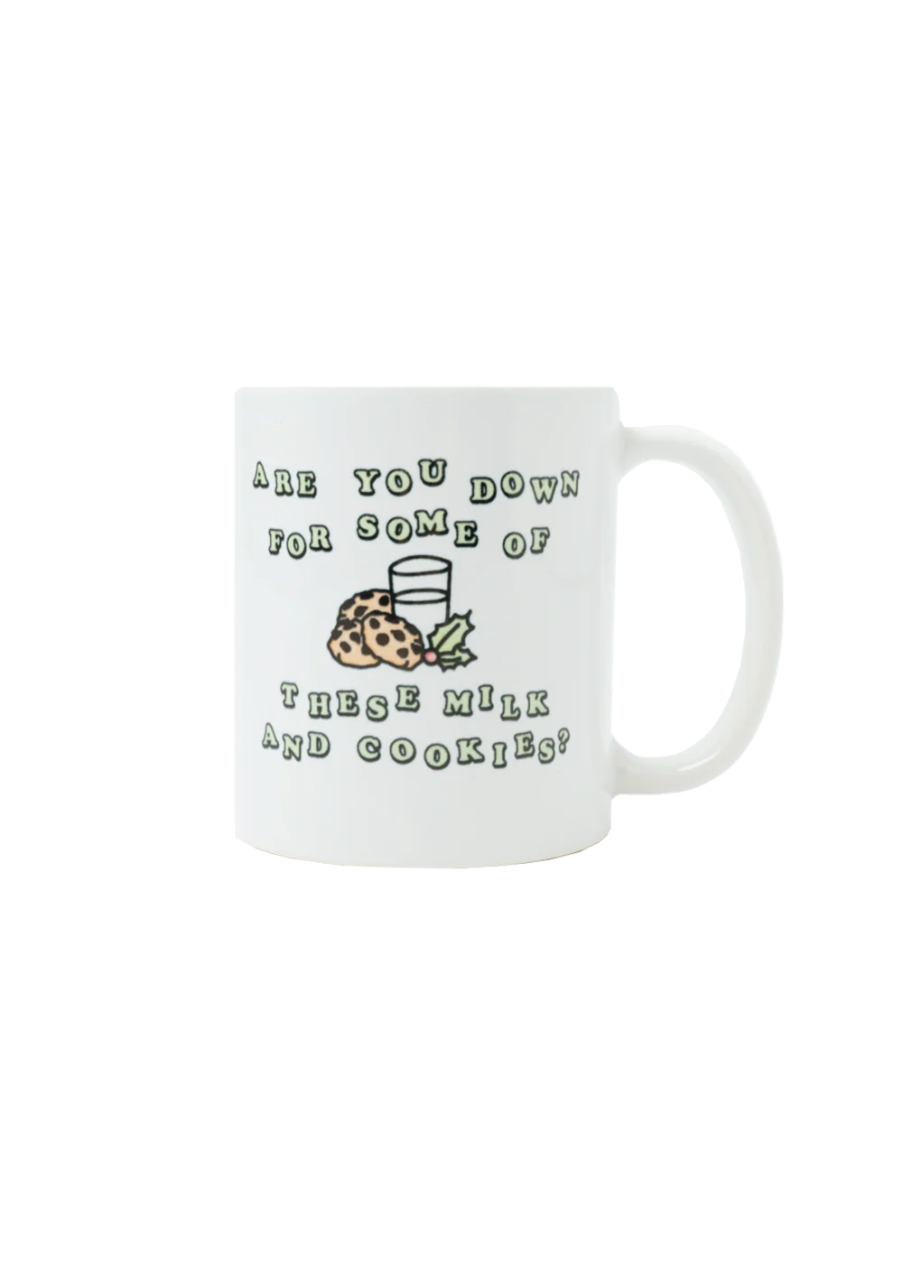 milk and cookies mug