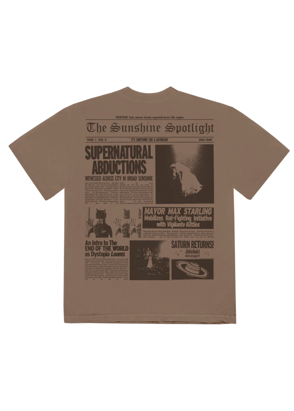 Brighter Days Newspaper T-Shirt