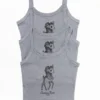 Christmas Kisses Cropped Tank Top