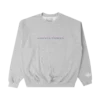 god is a woman puff print crewneck