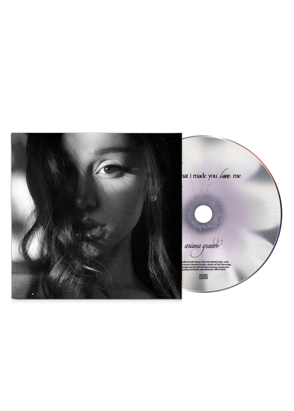 hate that i made you love me - w/ a cappella CD