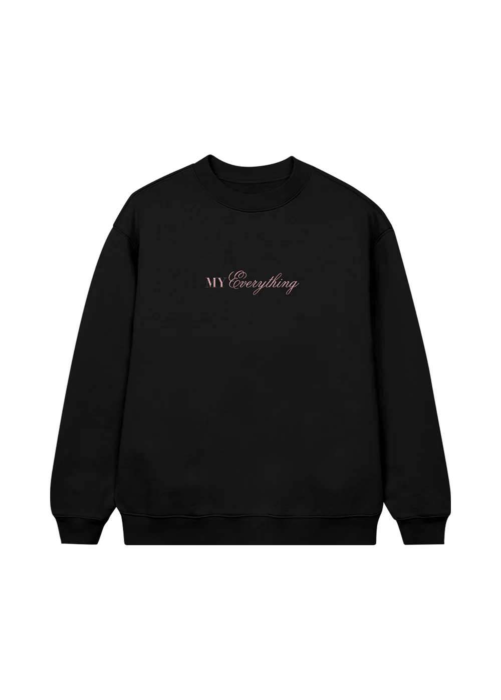 my everything tenth anniversary puff print crewneck