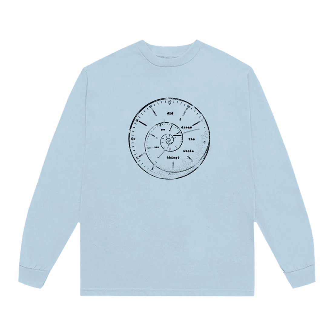 twilight zone clock longsleeve t-shirt